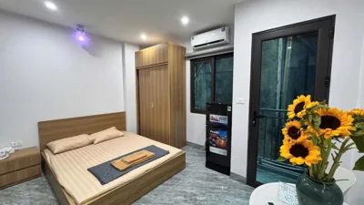 Monolocale con balcone — Newsun Apartment Thinh Hao
